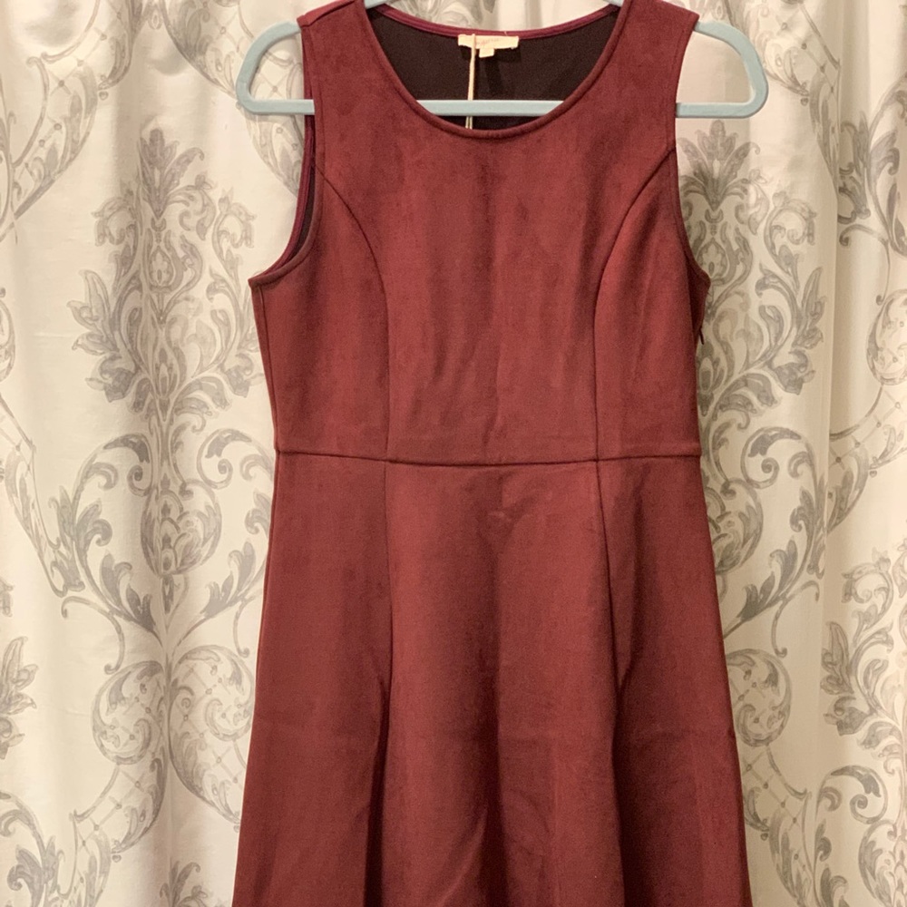 Suede Dress